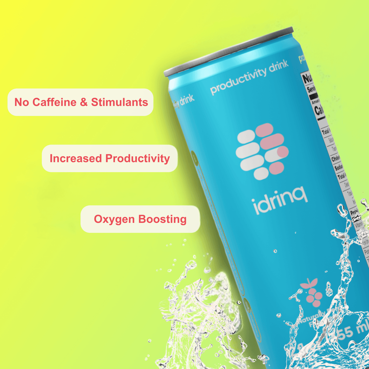 Idrinq Berry can - no caffeine or stimulants
